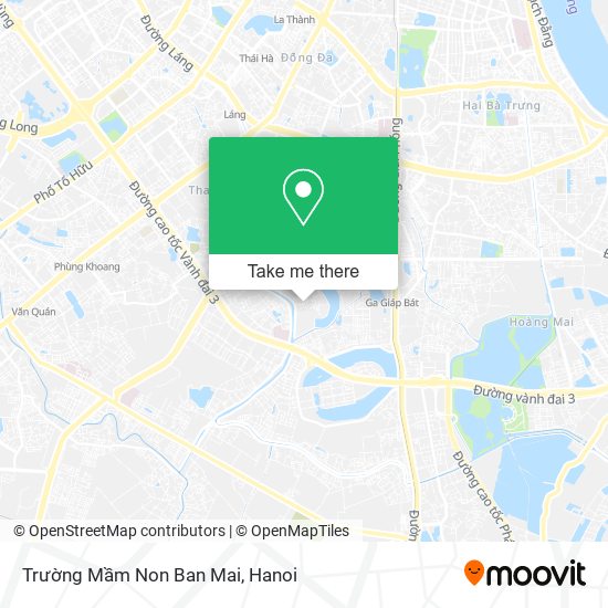 Trường Mầm Non Ban Mai map