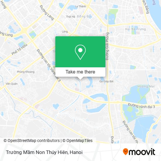 Trường Mầm Non Thúy Hiên map