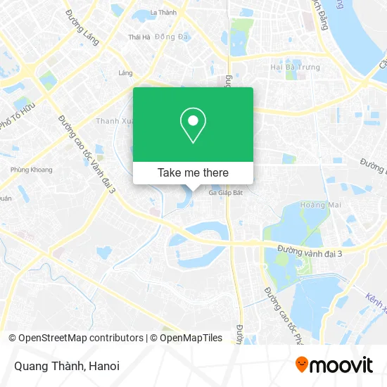 Quang Thành map