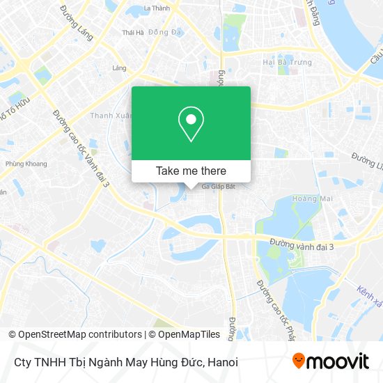 Cty TNHH Tbị Ngành May Hùng Đức map