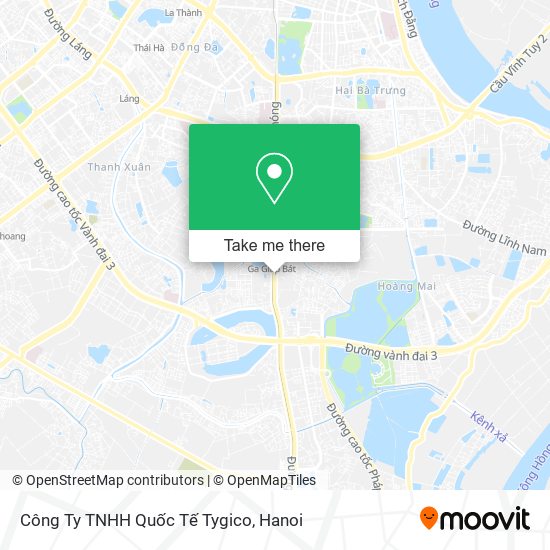 Công Ty TNHH Quốc Tế Tygico map