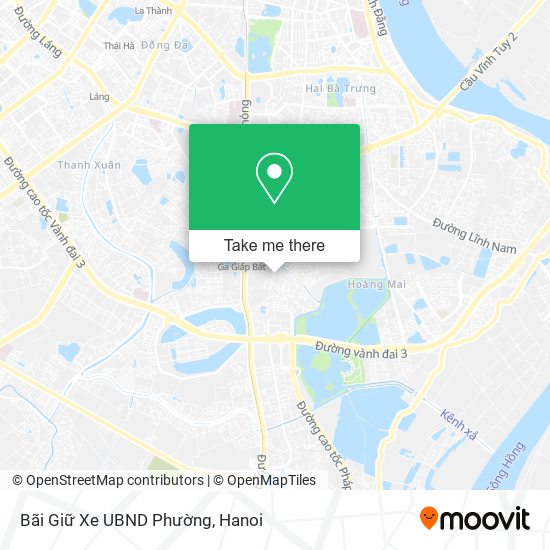 Bãi Giữ Xe UBND Phường map