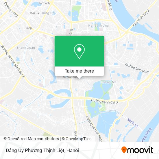 Đảng Ủy Phường Thịnh Liệt map