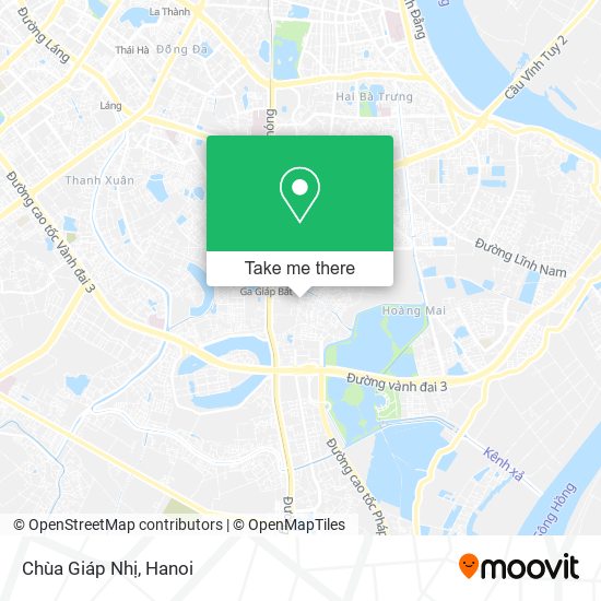 Chùa Giáp Nhị map