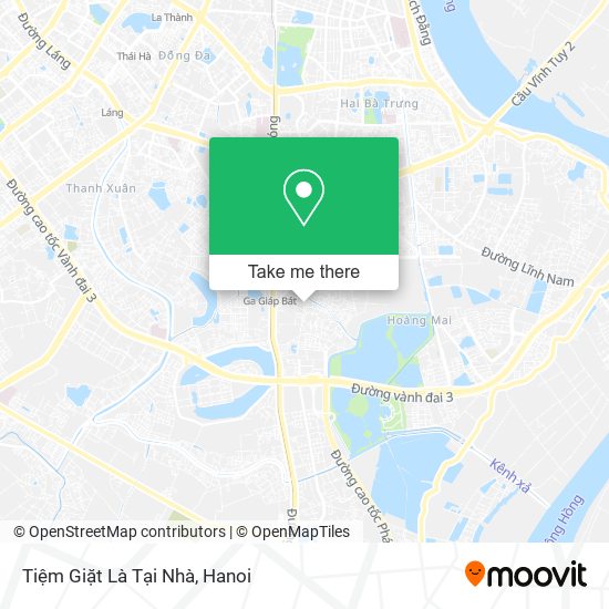 Tiệm Giặt Là Tại Nhà map