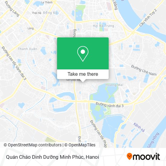 Quán Cháo Dinh Dưỡng Minh Phúc map