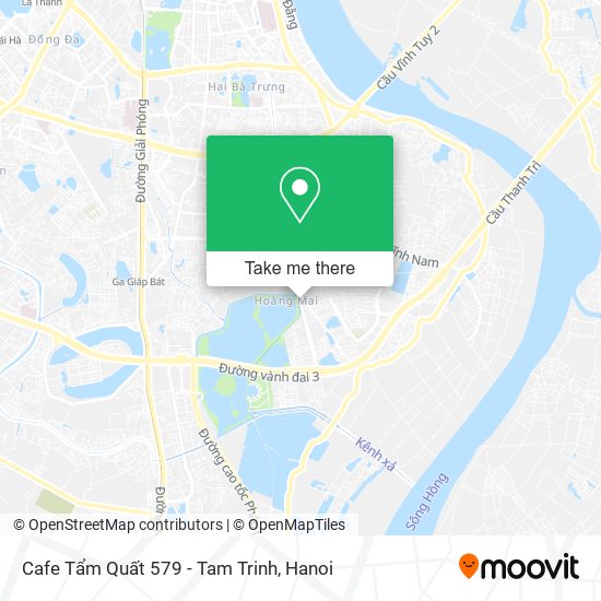 Cafe Tẩm Quất 579 - Tam Trinh map