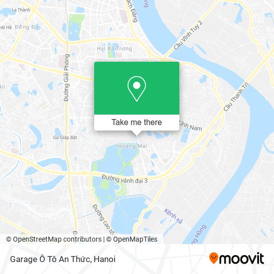 Garage Ô Tô An Thức map