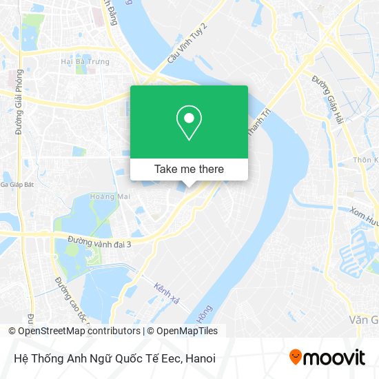 Hệ Thống Anh Ngữ Quốc Tế Eec map