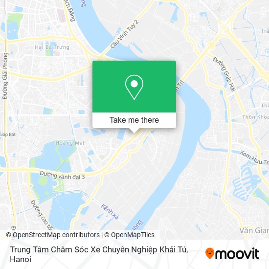 Trung Tâm Chăm Sóc Xe Chuyên Nghiệp Khải Tú map