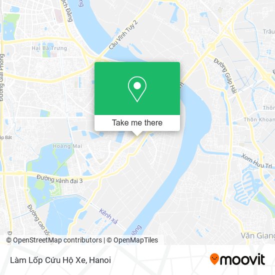 Làm Lốp Cứu Hộ Xe map