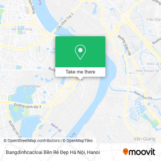 Bangdinhcacloai Bền Rẻ Đẹp Hà Nội map