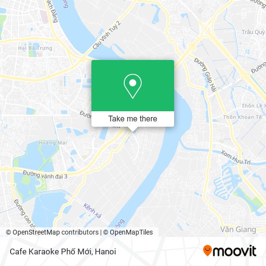 Cafe Karaoke Phố Mới map