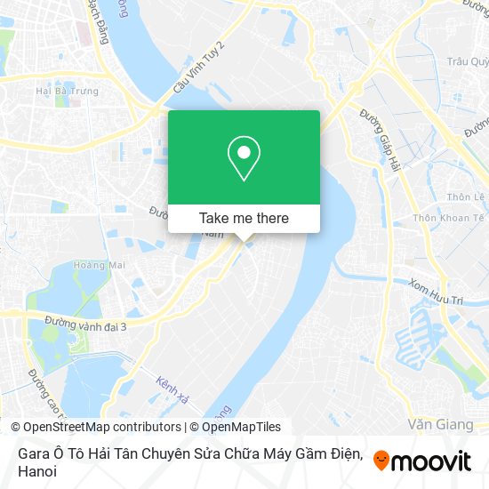 Gara Ô Tô Hải Tân Chuyên Sửa Chữa Máy Gầm Điện map