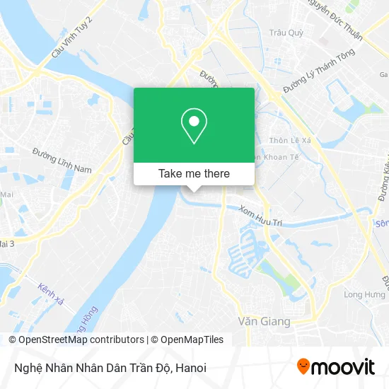 Nghệ Nhân Nhân Dân Trần Độ map