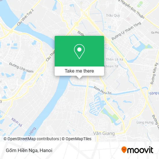 Gốm Hiền Nga map