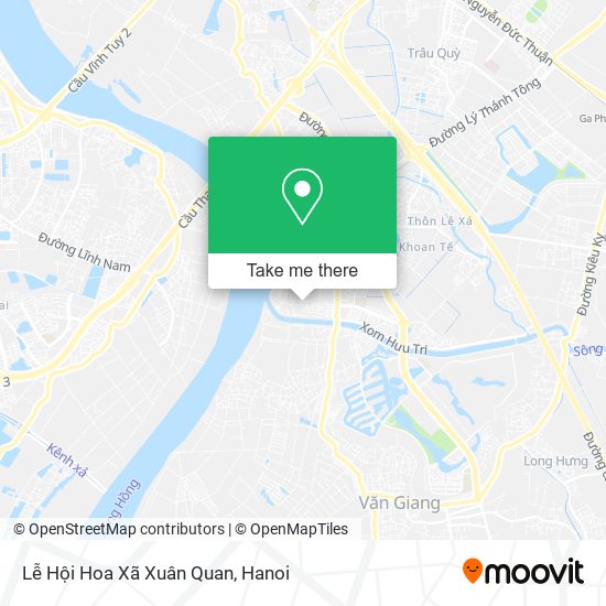 Lễ Hội Hoa Xã Xuân Quan map