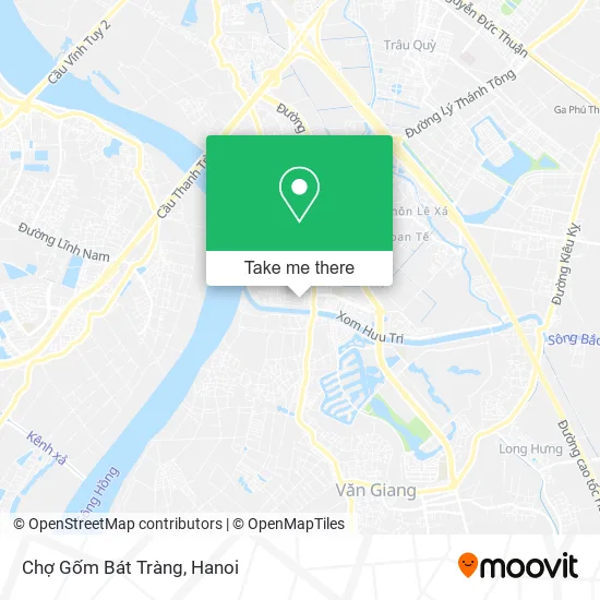 Chợ Gốm Bát Tràng map