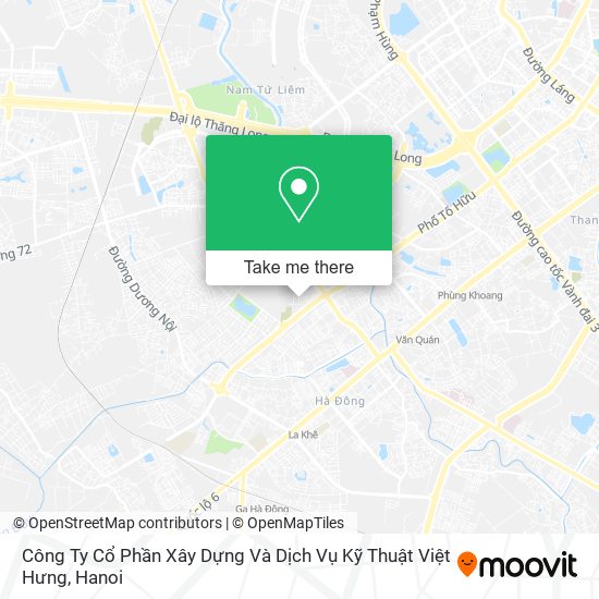 Công Ty Cổ Phần Xây Dựng Và Dịch Vụ Kỹ Thuật Việt Hưng map