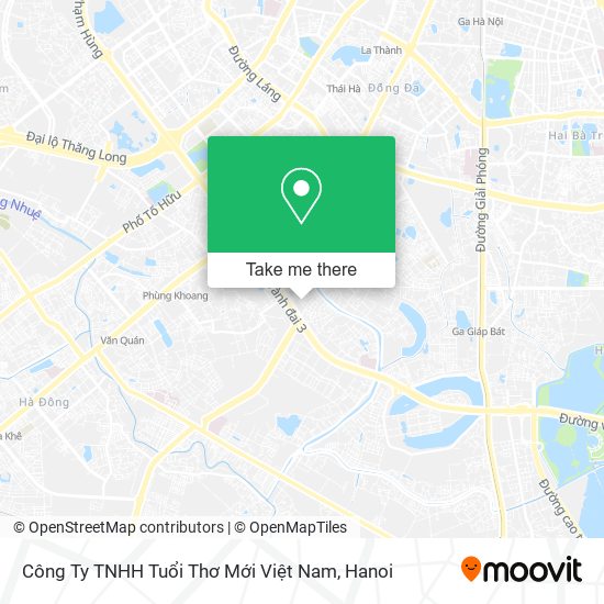 Công Ty TNHH Tuổi Thơ Mới Việt Nam map