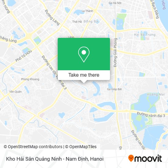 Kho Hải Sản Quảng Ninh - Nam Định map