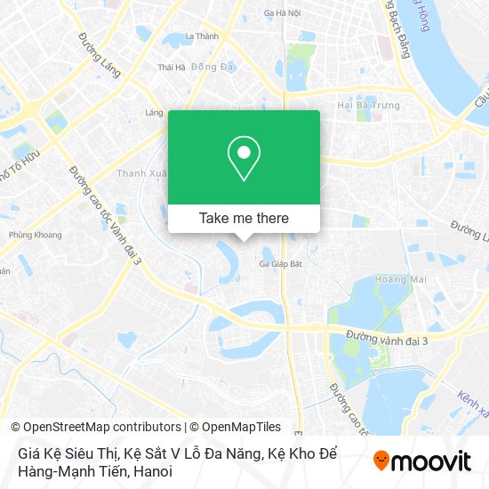 Giá Kệ Siêu Thị, Kệ Sắt V Lỗ Đa Năng, Kệ Kho Để Hàng-Mạnh Tiến map