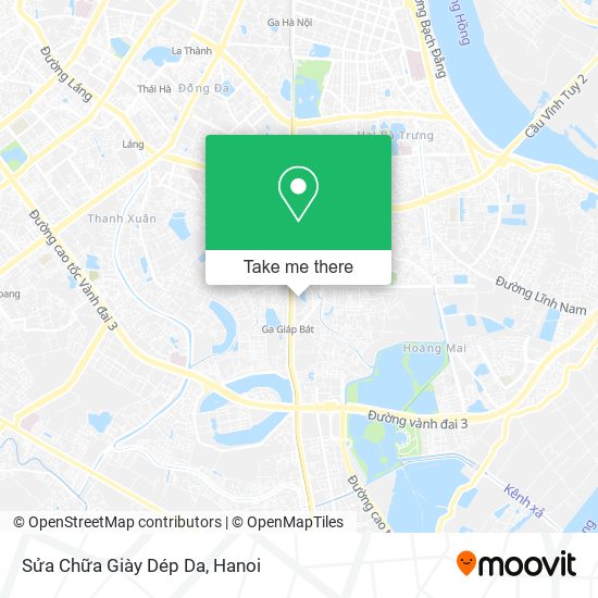 Sửa Chữa Giày Dép Da map