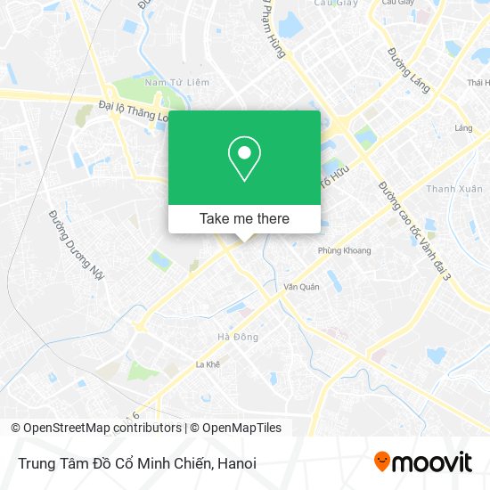 Trung Tâm Đồ Cổ Minh Chiến map