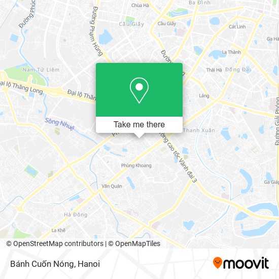 Bánh Cuốn Nóng map