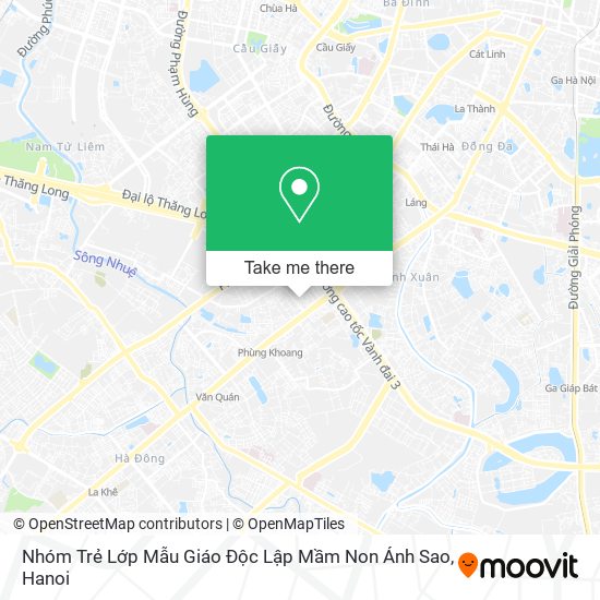 Nhóm Trẻ Lớp Mẫu Giáo Độc Lập Mầm Non Ánh Sao map