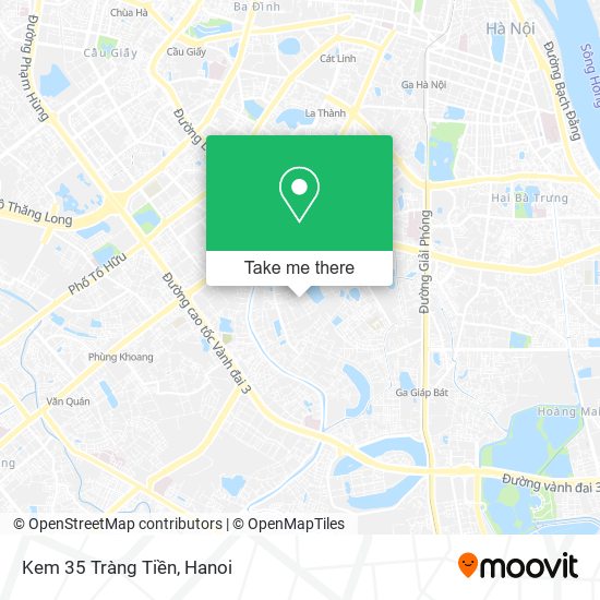 Kem 35 Tràng Tiền map
