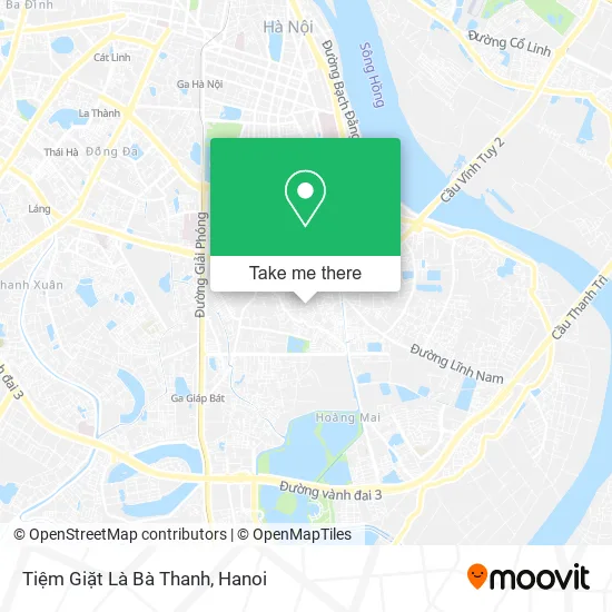 Tiệm Giặt Là Bà Thanh map