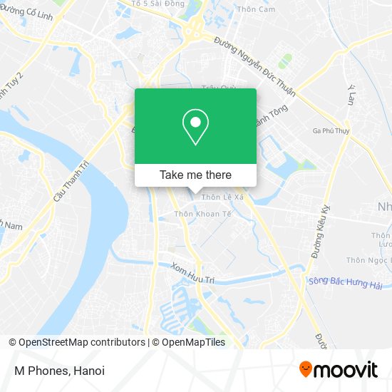 M Phones map