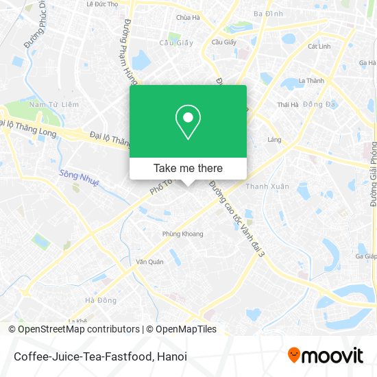 Coffee-Juice-Tea-Fastfood map