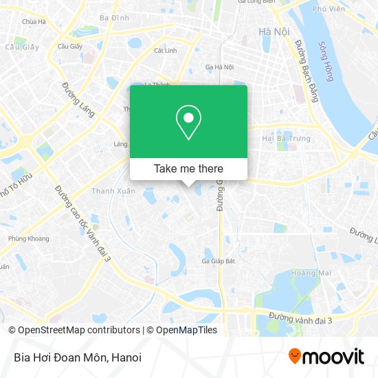 Bia Hơi Đoan Môn map