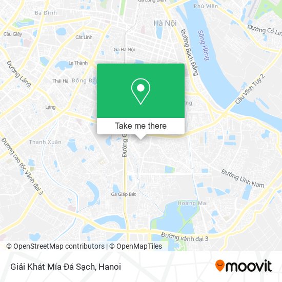 Giải Khát Mía Đá Sạch map