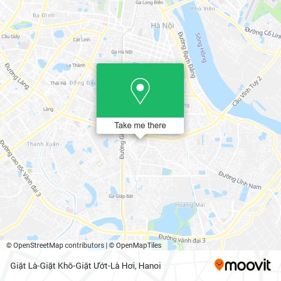 Giặt Là-Giặt Khô-Giặt Ướt-Là Hơi map