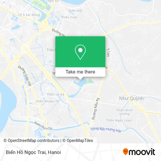 Biển Hồ Ngọc Trai map