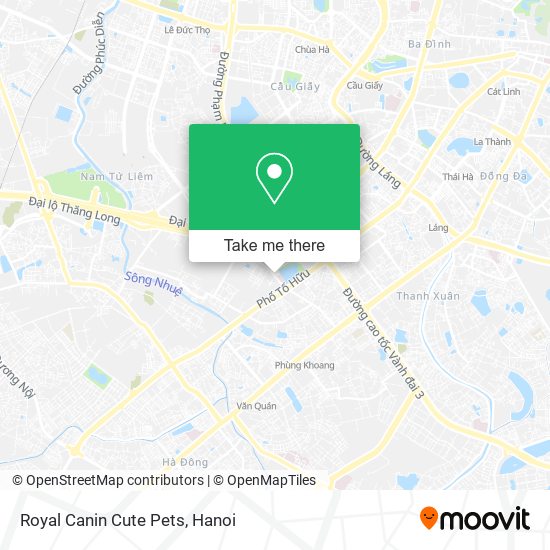 Royal Canin Cute Pets map