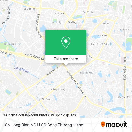 CN Long Biên-NG.H SG Công Thương map