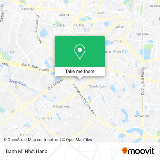 Bánh Mì Nhớ map