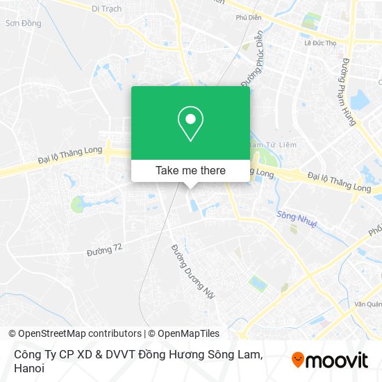 Công Ty CP XD & DVVT Đồng Hương Sông Lam map