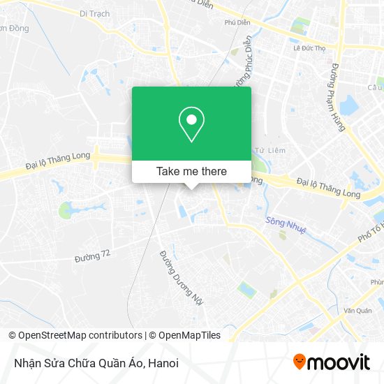 Nhận Sửa Chữa Quần Áo map