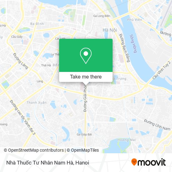 Nhà Thuốc Tư Nhân Nam Hà map