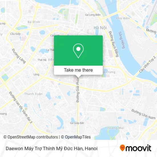 Daewon Máy Trợ Thính Mỹ Đức Hàn map