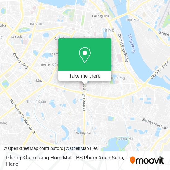 Phòng Khám Răng Hàm Mặt - BS Phạm Xuân Sanh map