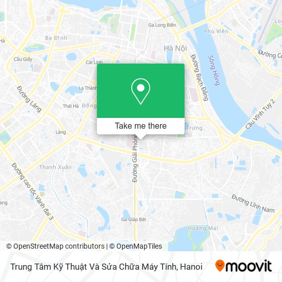 Trung Tâm Kỹ Thuật Và Sửa Chữa Máy Tính map