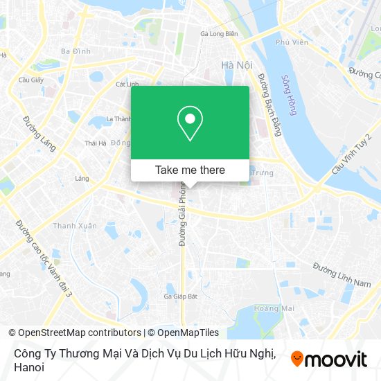 Công Ty Thương Mại Và Dịch Vụ Du Lịch Hữu Nghị map