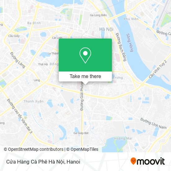 Cửa Hàng Cà Phê Hà Nội map