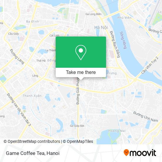 Game Coffee Tea map